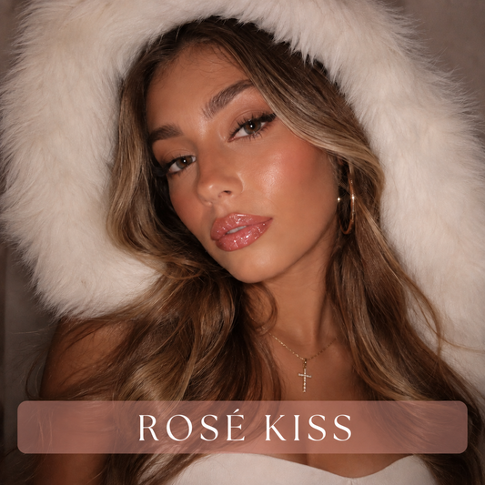 Shimmer Lip Gloss - Rose Kiss
