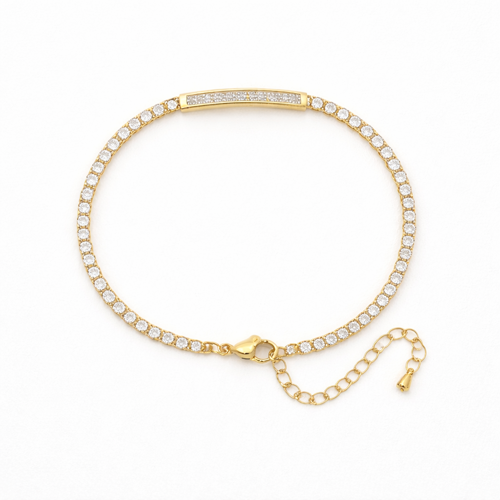 Studded Tennis Bracelet