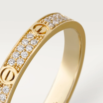 Iced Eternity Ring