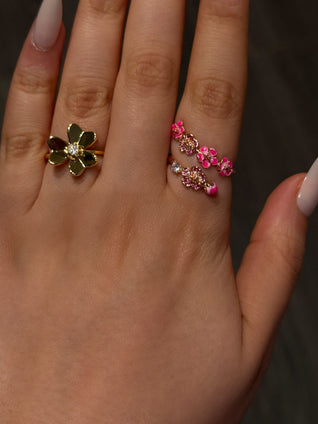 Hibiscus Flora Ring