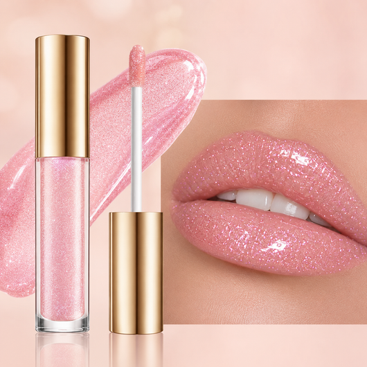 Shimmer Lip Gloss - Blush Diamond