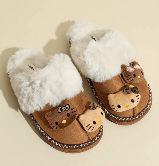 HK Fuzzy Slippers