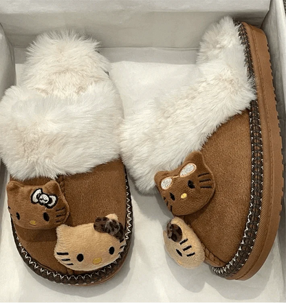 HK Fuzzy Slippers