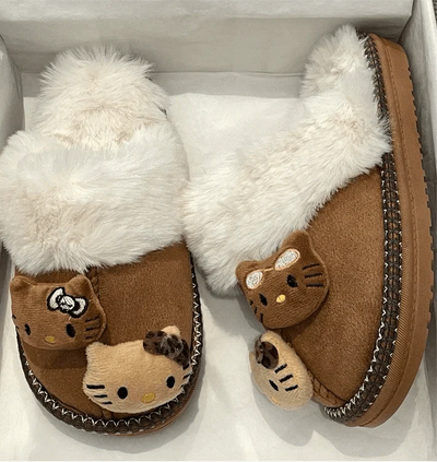 HK Fuzzy Slippers