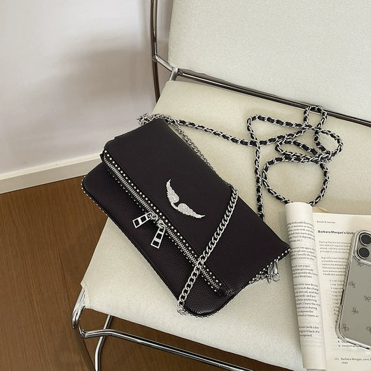 Vanessa's Clutch Bag - Coffee