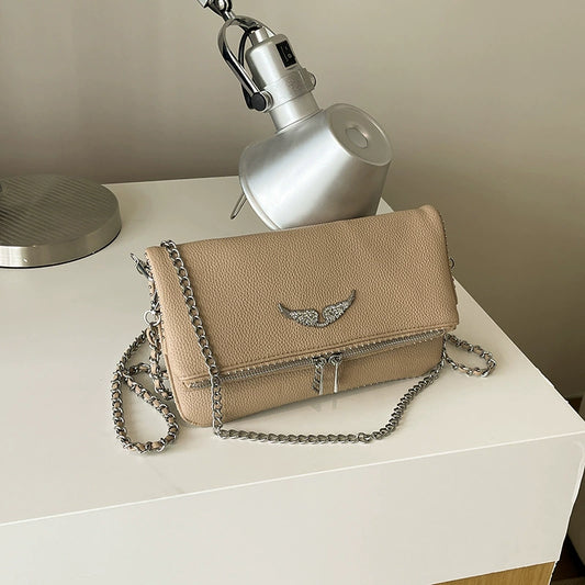 Vanessa's Clutch Bag - Dark Khaki