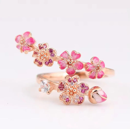 Hibiscus Flora Ring