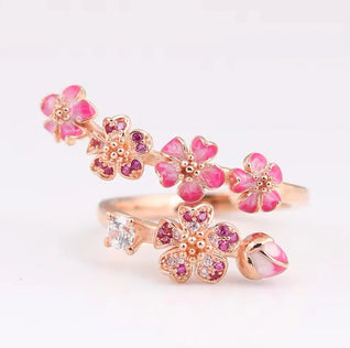 Hibiscus Flora Ring