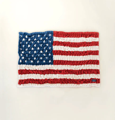 Lush US Flag Blanket