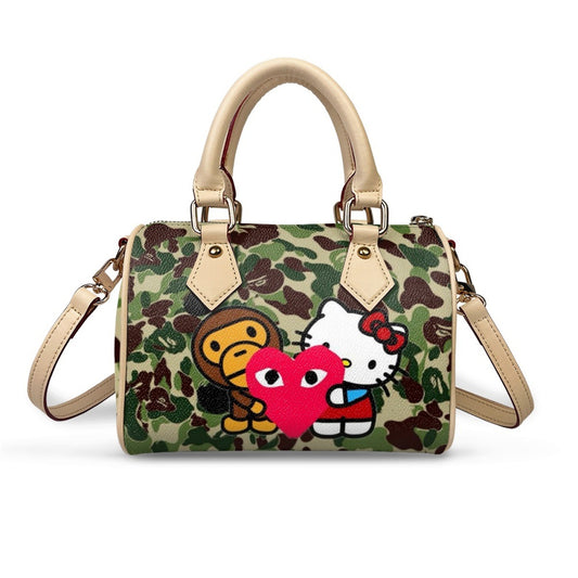 Hello Kitty Handbag - Green Bathing