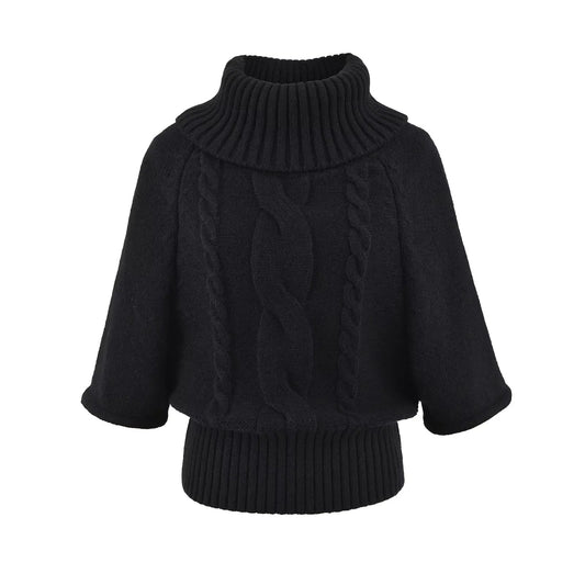 Charlotte's Oversized Sweater - Black