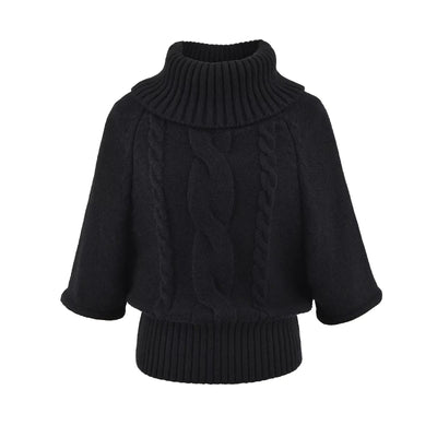 Charlotte's Oversized Sweater - Black