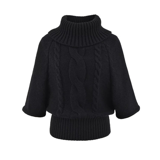 Charlotte's Oversized Sweater - Black