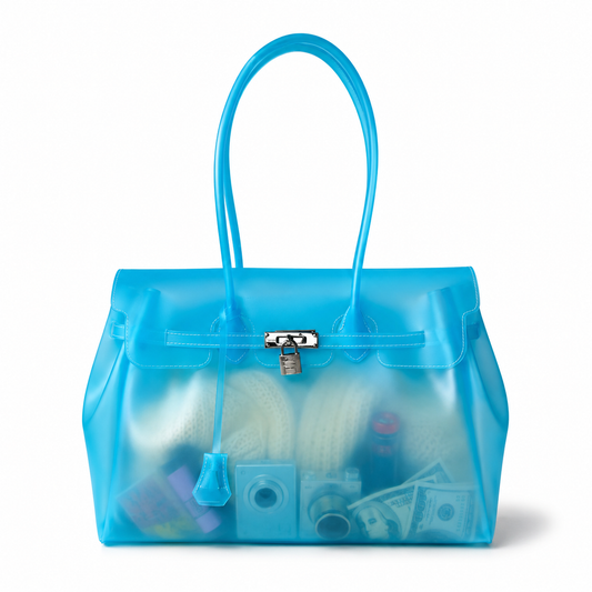 Jelly Firkin Bag - Capri Blue