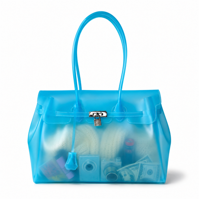 Jelly Firkin Bag - Capri Blue
