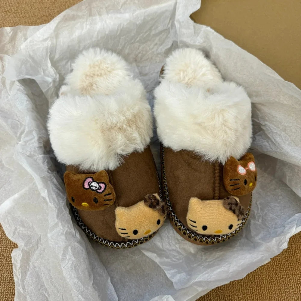 HK Fuzzy Slippers