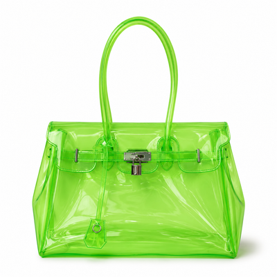 Jelly Firkin Bag -  Neon Green