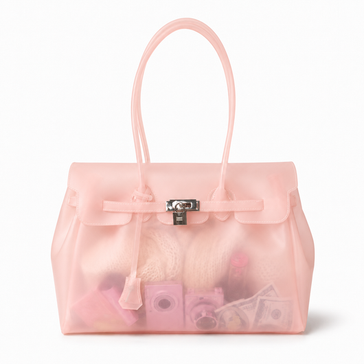 Jelly Firkin Bag - Pale Pink