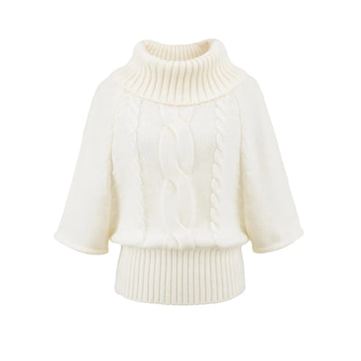 Charlotte's Oversized Sweater - White