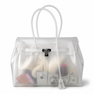 Jelly Firkin Bag -  Clear
